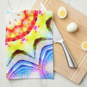 Linge De Cuisine Imaginaire Prêtre Mage Magique Vibrant Mandela