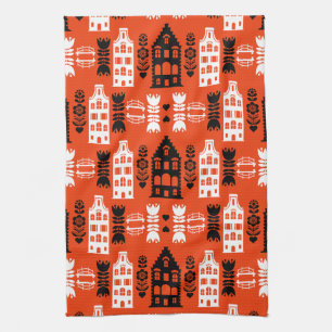Linge De Cuisine Impression d'art populaire hollandais Pays-Bas