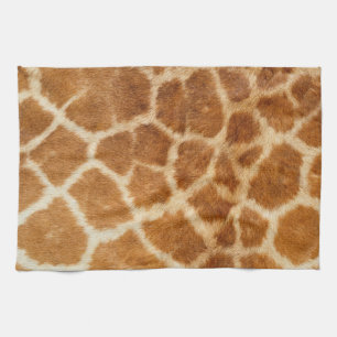 Linge De Cuisine Impression de fourrure de girafe