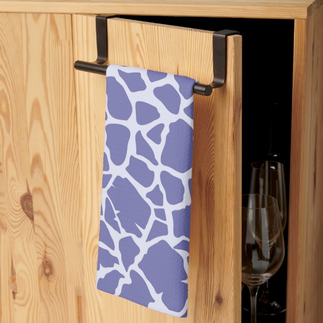 Linge De Cuisine Impression de girafe périphérique (Pliage en tiers)