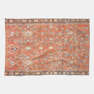 Linge De Cuisine Impression de tapis de soie persan