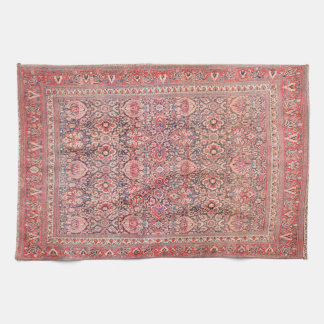 Linge De Cuisine Impression de tapis de soie persan