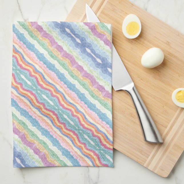 Linge De Cuisine Impression Fun Design (Quart Plié)