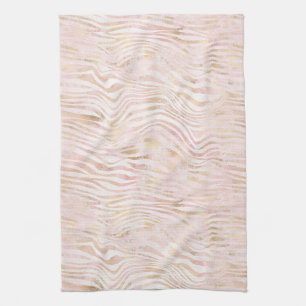 Linge De Cuisine Impression Zebra Or Glam Rose