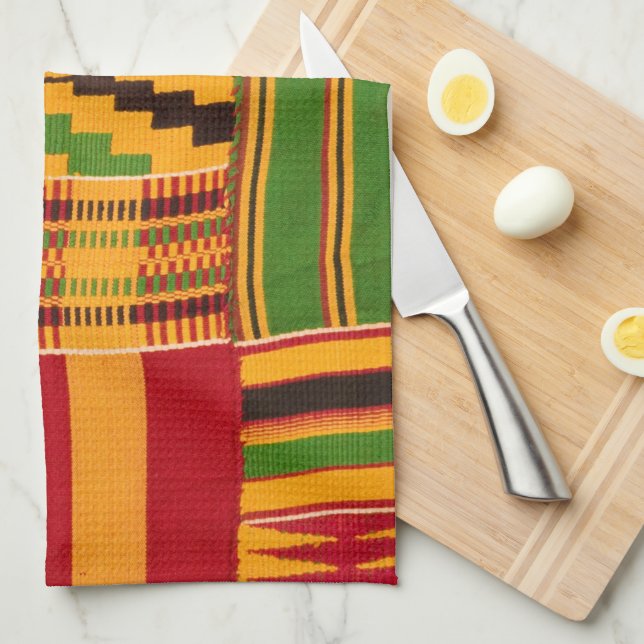 Linge De Cuisine Imprimerie africaine (Quart Plié)