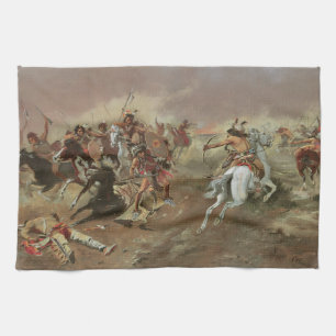 Linge De Cuisine Indiens vintages, Pour la suprématie par CM Russel