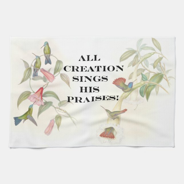 Linge De Cuisine Inspiration de chrétien d'écriture sainte de bible (Horizontal)