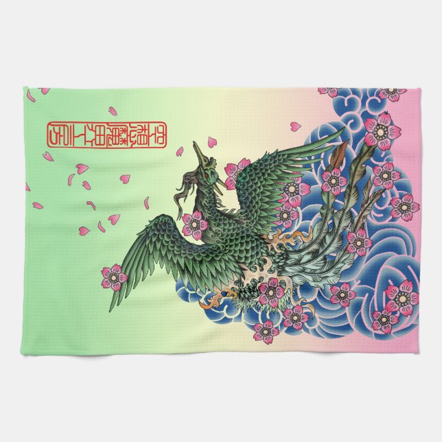 Linge De Cuisine Irezumihouou (Horizontal)