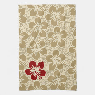 Linge De Cuisine Island Hibiscus Hawaiian Kitchen Towen