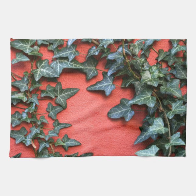 Linge De Cuisine Ivy anglais (Horizontal)