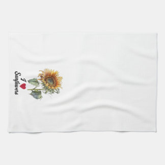 Linge De Cuisine "J'(aime) Tournesols" Tournesol