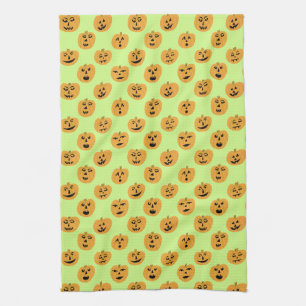 Linge De Cuisine Jack-O-Lanterns CITROUILLE d'Halloween