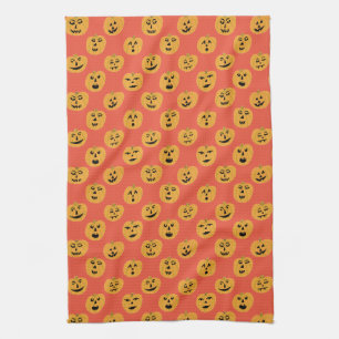 Linge De Cuisine Jack-O-Lanterns CITROUILLE d'Halloween