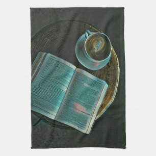 Linge De Cuisine J'adore le café et les livres