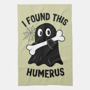 Linge De Cuisine J'Ai Trouvé Ce Fantôme D'Halloween Humerus