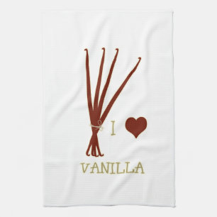 Linge De Cuisine J'aime la vanille