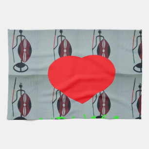 Linge De Cuisine J'aime le Kenya
