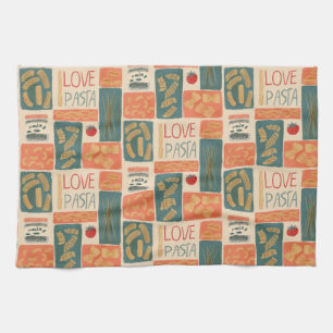 Linge De Cuisine J'aime les pâtes