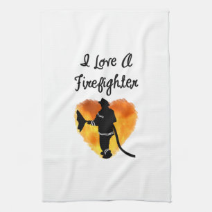 Linge De Cuisine J'aime un sapeur-pompier