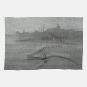 Linge De Cuisine James Whistler - Nocturne : La Tamise à Battersea