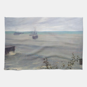 Linge De Cuisine James Whistler - Symphonie en gris et vert