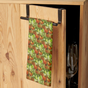 Linge De Cuisine Jardin Cherry Tomates Motif de la nature