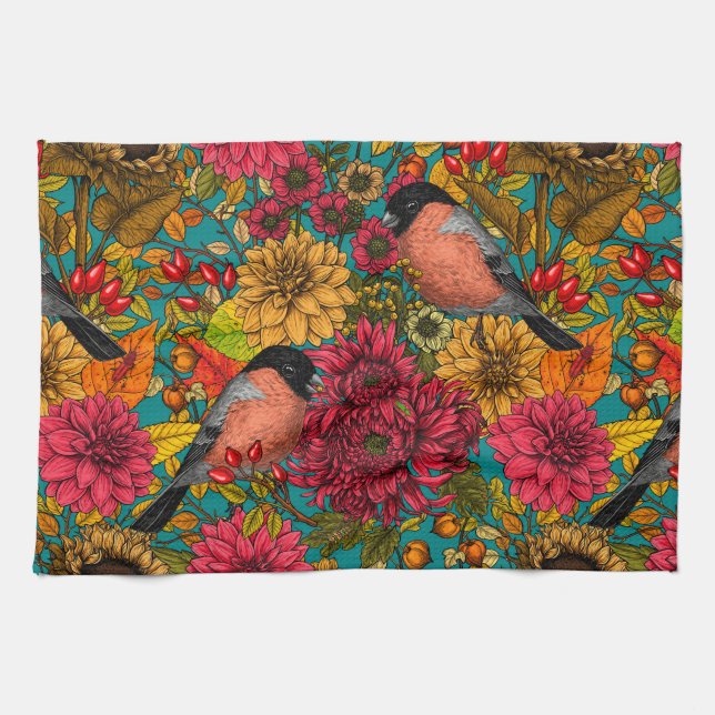 Linge De Cuisine Jardin d'automne 3 (Horizontal)