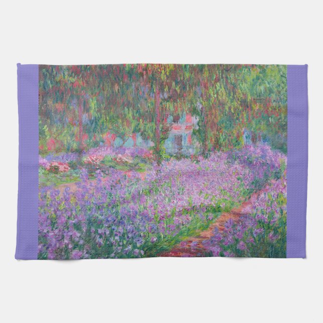 Linge De Cuisine Jardin de l'artiste à Giverny par Claude Monet (Horizontal)