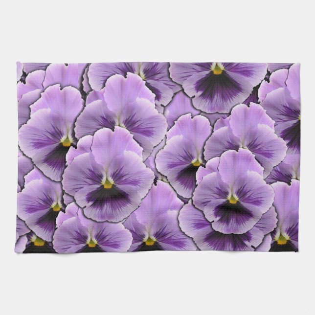 Linge De Cuisine Jardin de Pansy (Horizontal)
