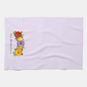 Linge De Cuisine Jardin Floral Citrus