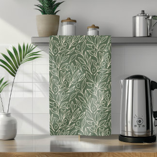Linge De Cuisine Jardin Sage
