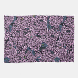 Linge De Cuisine Jardin Violet Lilac