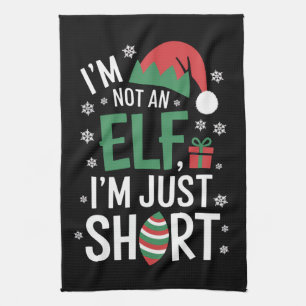Linge De Cuisine Je ne suis pas un elfe juste petit Noël drôle Xmas