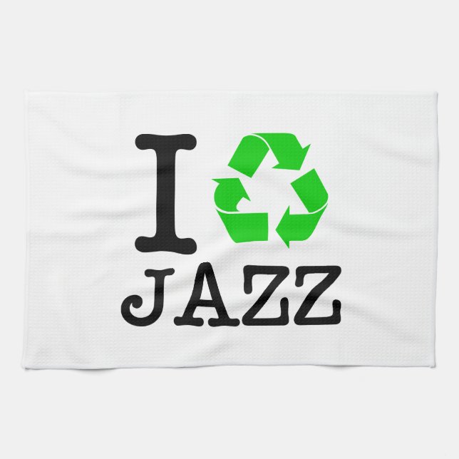 Linge De Cuisine Je Recycle Le Jazz (Horizontal)