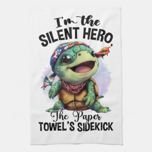 Linge De Cuisine Je suis le héros silencieux