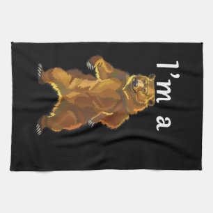 Linge De Cuisine Je suis un ours grizzly et des ours bruns