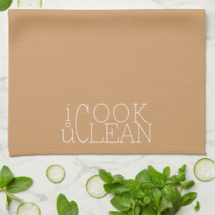 Linge De Cuisine je vous cuisine propre. je vous aime
