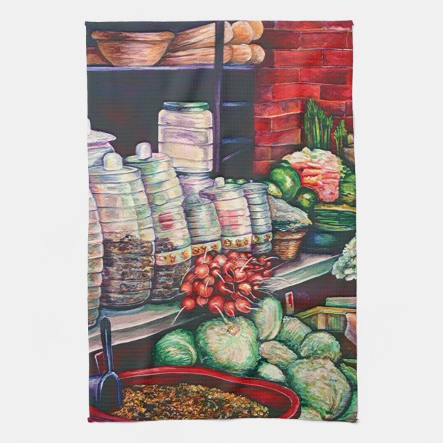 Linge De Cuisine Jerry's Jelly Jars, Mexique (Vertical)