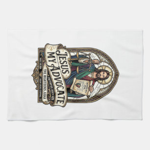 Linge De Cuisine Jésus Mon Avocat Jésus Avocat du Tribunal Christi