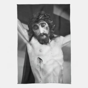 Linge De Cuisine Jésus sur la croix