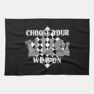 Linge De Cuisine jeu d'échecs stratégie cadeau un joueur d'échecs