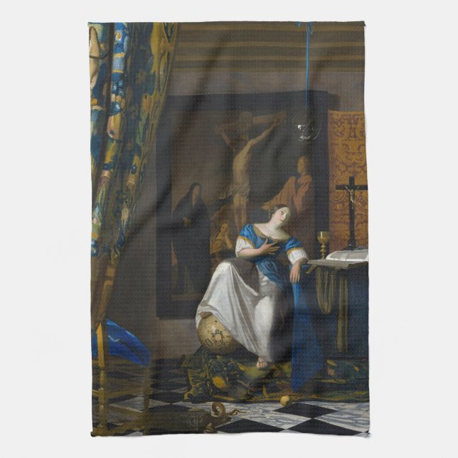 Linge De Cuisine Johannes Vermeer - Allégorie de la foi (Vertical)