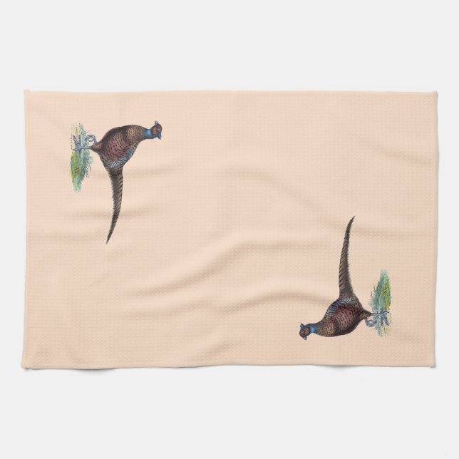 Linge De Cuisine Joli Bague Neck Pheasant (Horizontal)