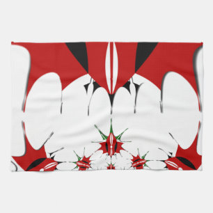 Linge De Cuisine Joli drapeau du Kenya.