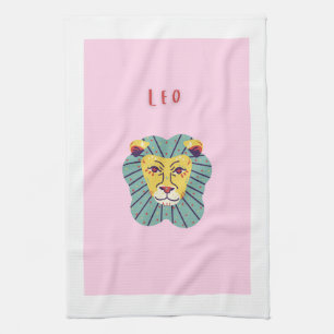 Linge De Cuisine Joli Leo, zodiaque, impression signe du zodiaque