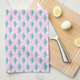 Linge De Cuisine Joli motif fruité rose tropical