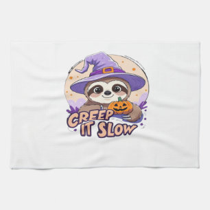 Linge De Cuisine Jolie Chemise Halloween � Drôle Creep It Llow W