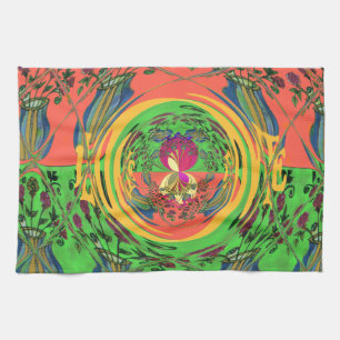 Linge De Cuisine Jolie et belle florale Motif Art Imprimer Design