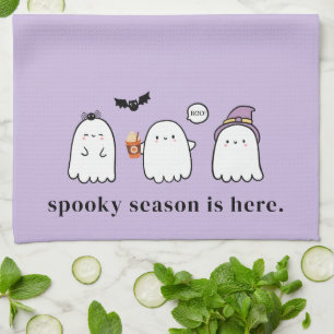 Linge De Cuisine Jolis fantômes d'Halloween Saison effrayante Boo V
