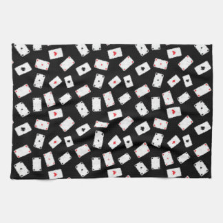 Linge De Cuisine Jouer aux cartes design artistique